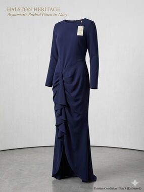 long tight black prom dresses Vista Black Asymmetric-Neck Maxi Dress With Knot-Sleeve Detail – Club L  London main image 0